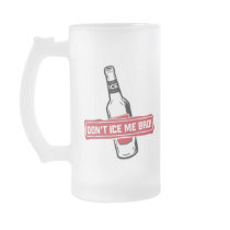 don't ice me bro! - bros icing bros coffee mugs