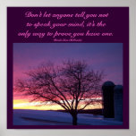 Don't let anyone tell you....Quote Poster posters