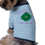 don't let cancer steal 2nd base pet clothing