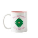 don't let cancer steal 2nd base mugs