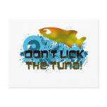 Don't Lick the Tuna! postcards