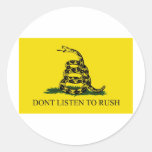 Don't Listen To Rush Sticker