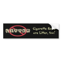Don't Litter Bumpersticker