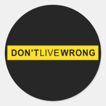Don't Live Wrong, Doping Parody Stickers