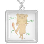 don't look at me pendants