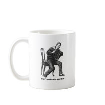 Don't make me use this! (Accordion) Coffee Mug