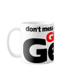 Don't Mess With the Gene Genie mugs