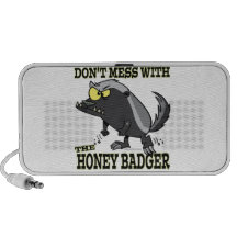 DONT MESS WITH THE HONEY BADGER SPEAKER SYSTEM