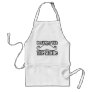 Don't Mess with the Moustache funny Apron