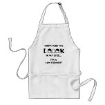Don't mind the look...law school aprons