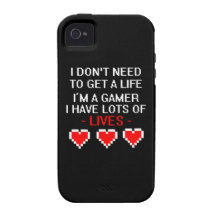 Don't Need To Get A Life iPhone 4/4S Cover