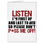 Don't P*ss Me Off!! cards