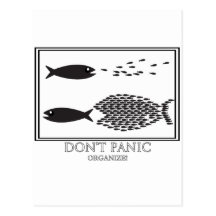 Dont' Panic be Organise! Post Cards