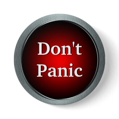 Don`t Panic Button Pin