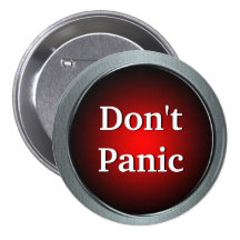 Don't Panic Button Pin