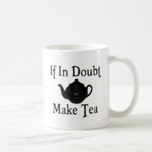 Don't panic - make tea! coffee mugs