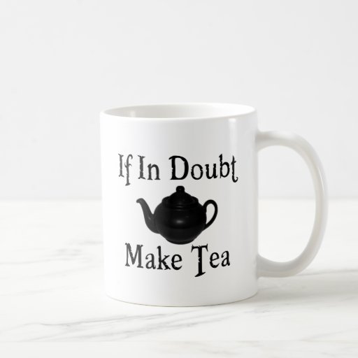 Don't panic - make tea! coffee mugs