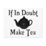 Don't panic - make tea!