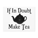 Don't panic - make tea! postcards
