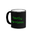 Don't Panic, the Earth is Mostly Harmless mugs