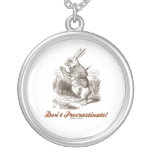 Don't Procrastinate! White Rabbit Watch Wonderland Jewelry