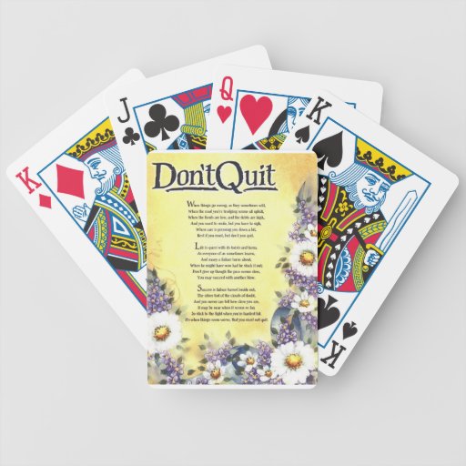 Poem poker
