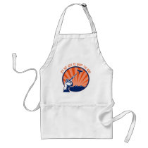 Don't shoot the bird aprons