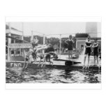 Don't SPIT in POOL 1920's Boys Swimming Diving Postcards