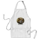Don't stare Owl aprons