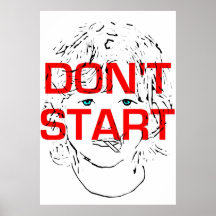 Don't Start Smoking Print