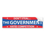 Don't Steal Bumper Sticker bumper stickers
