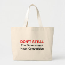 Don't Steal Canvas Bags
