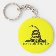 Don't Stomp on my Head Keychain