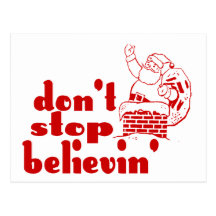 Don't Stop Believin' Post Card