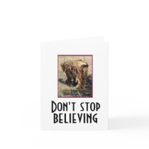 Don't stop believing cards