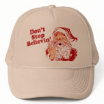 Dont Stop Believing Christmas Hat