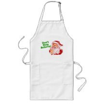 Don't Stop Believing In Santa Aprons