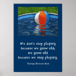 DON'T STOP PLAYING POSTER