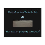 Don't Tell Me the Sky is the Limit postcards