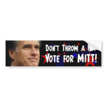 Don't Throw a Fit - Vote for Mitt