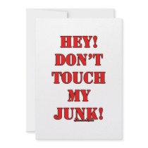 Don't Touch my Junk! Custom Invites