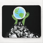 Don't Trash the Earth Mouse Pad mousepads