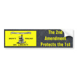 Dont Tread On Liberty Bumper Sticker