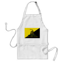 Dont Tread On Me Anarchist Flag Apron