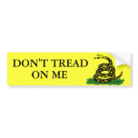 DON'T TREAD ON ME bumper stickers