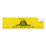 Don't Tread On Me bumper stickers