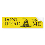 DONT TREAD ON ME bumper sticker bumper stickers