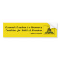 Don't tread on me bumper stickers