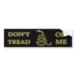 DON'T TREAD ON ME Bumpersticker