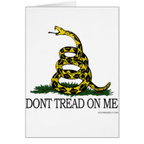 Don't Tread On Me Card